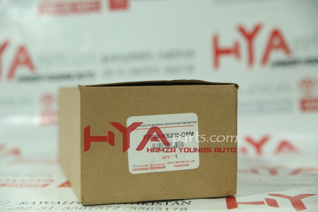 PZ000-KS290-OPM [REAR VIEW DIMING MIRROR WITH MONITOR]