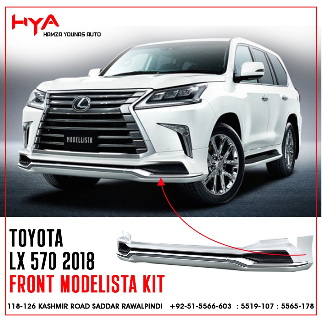 FRONT BUMPER KIT LX 570 2016 MODELISTA