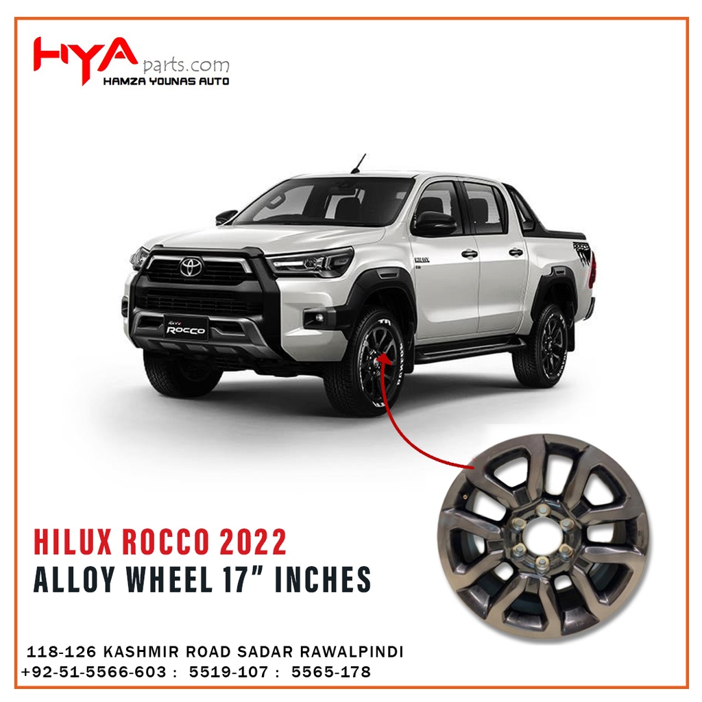 WHEEL RIM ROCCO 2022 - 17&quot; CHINA