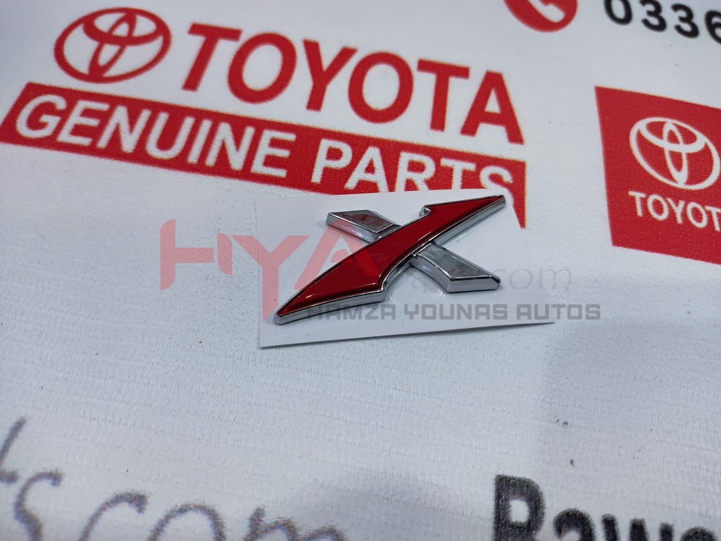 EMBLEM, GRADE VEHICLE 