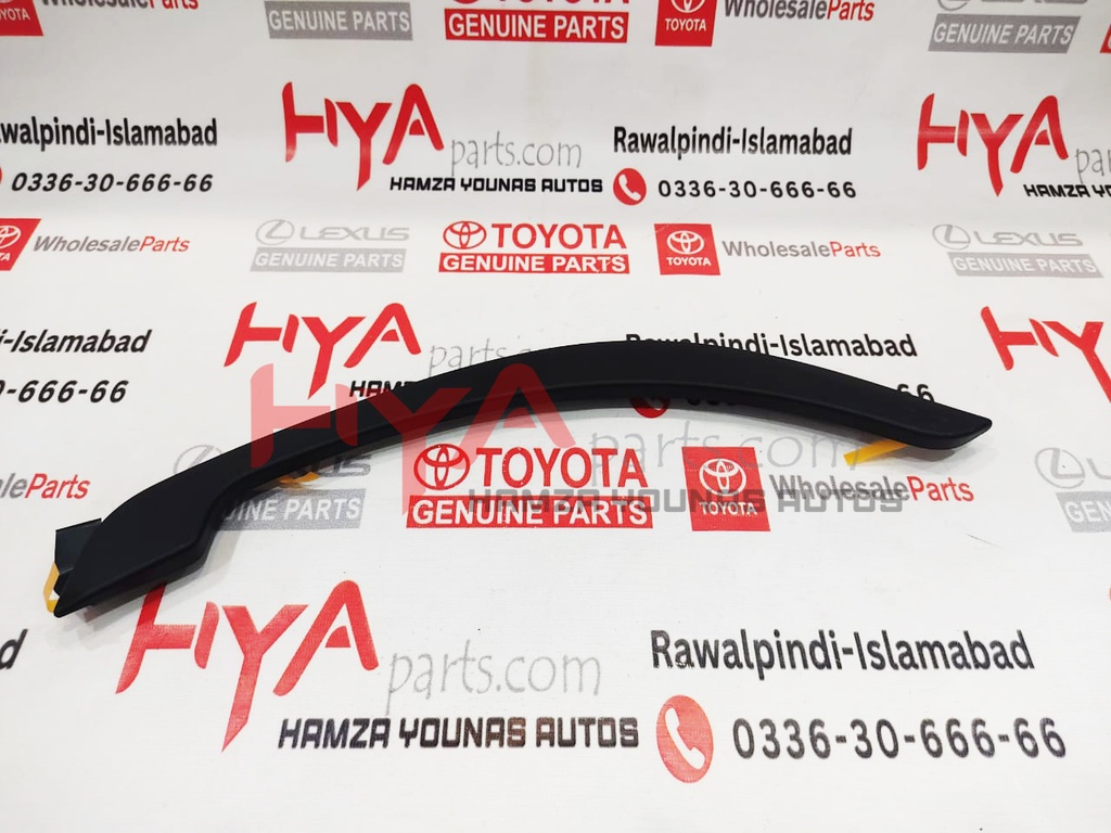 MOULDING SUB-ASSY, RR DOOR, OUTS UPR LH 