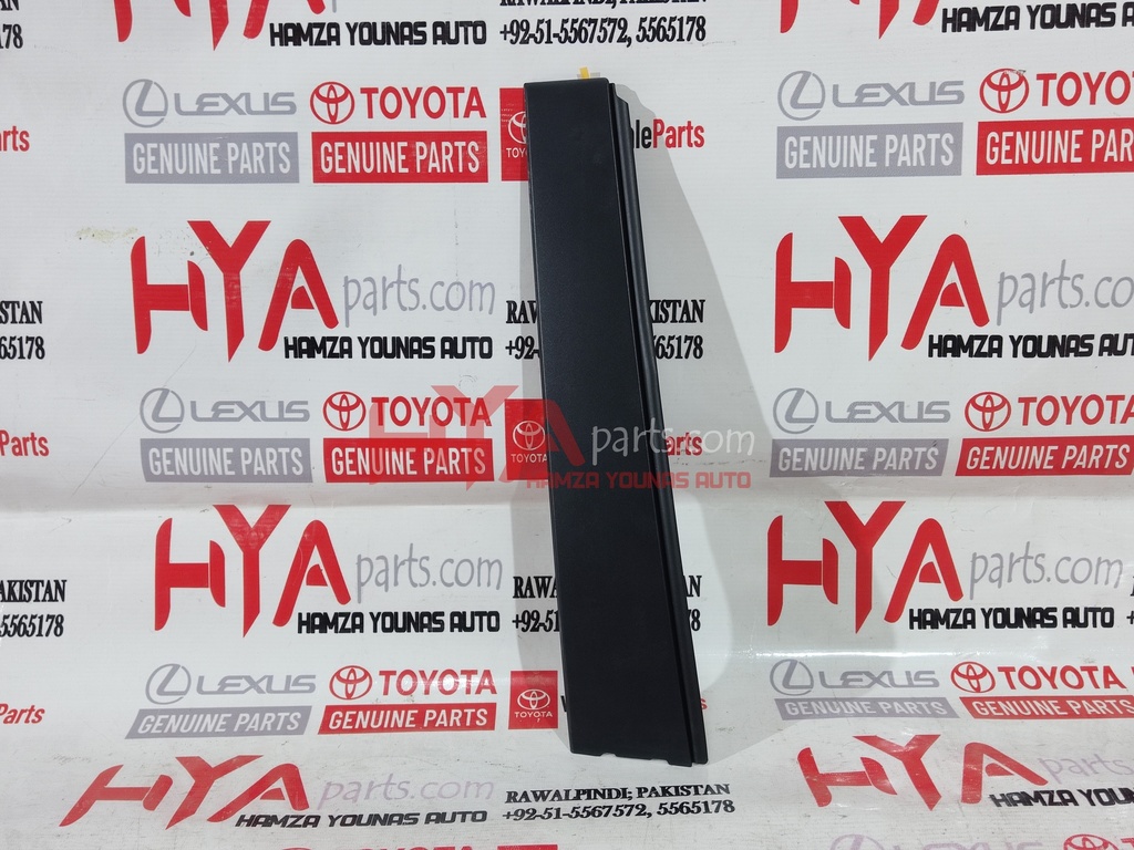 MOULDING, REAR DOOR WINDOW FRAME, FRONT RH