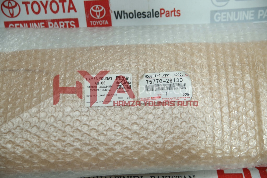 MOULDING ASSY, HOOD, FRONT