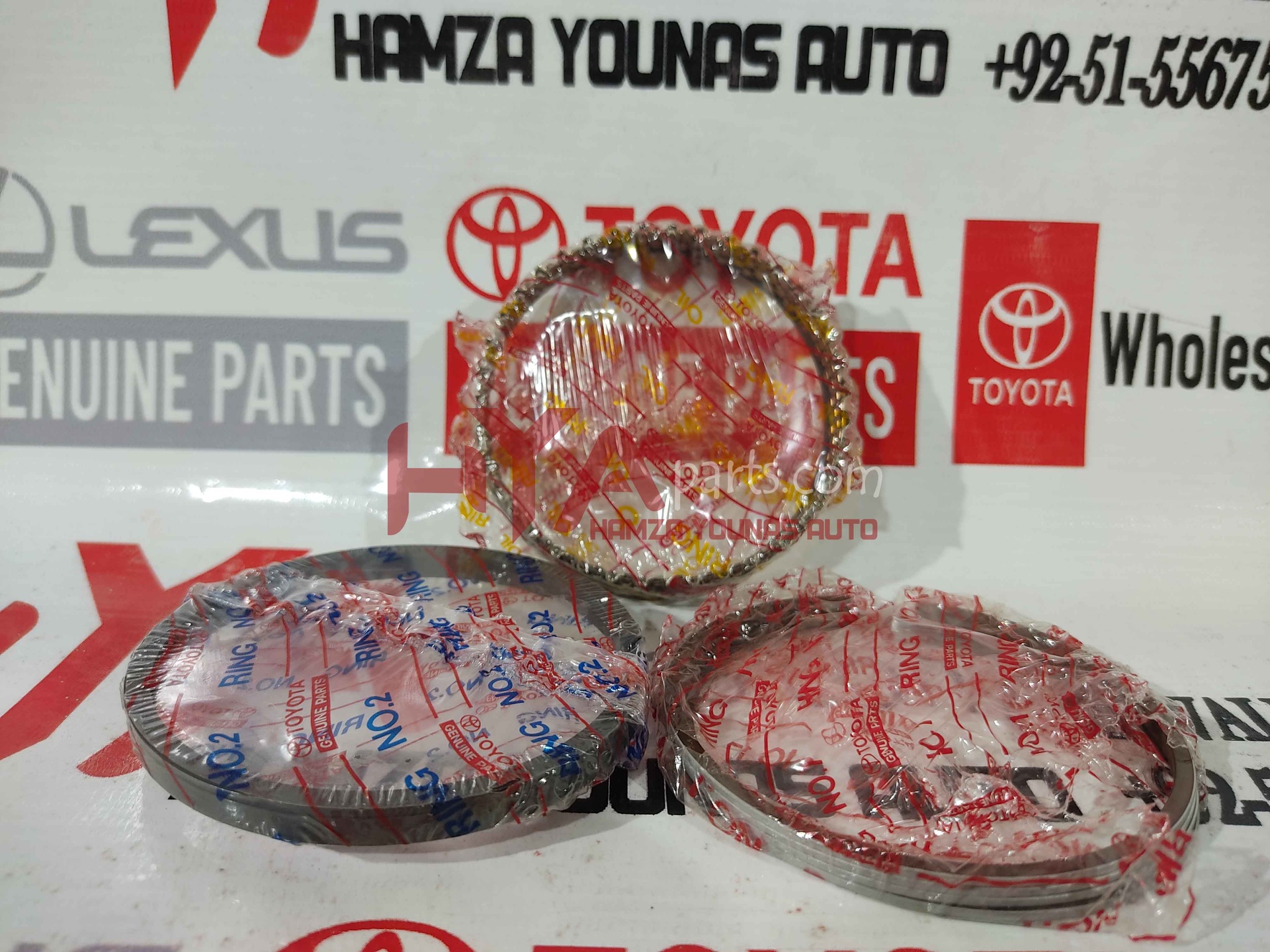 [13011-74121] RING SET, PISTON (SIZE : STD) (PISTON RING)