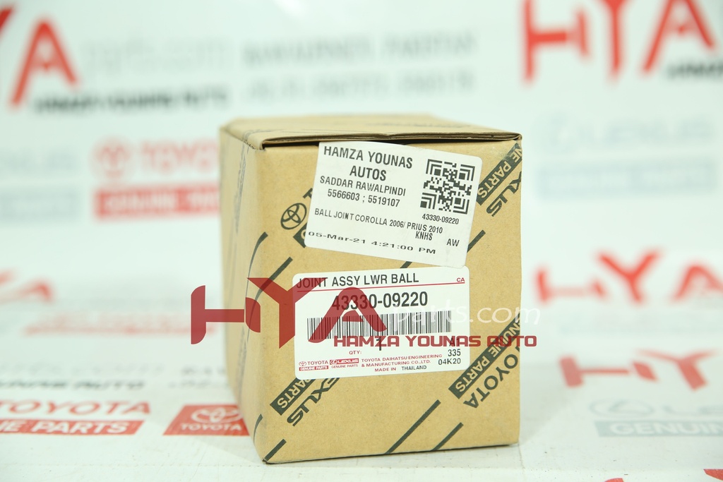 JOINT ASSY, LOWER BALL, FRONT