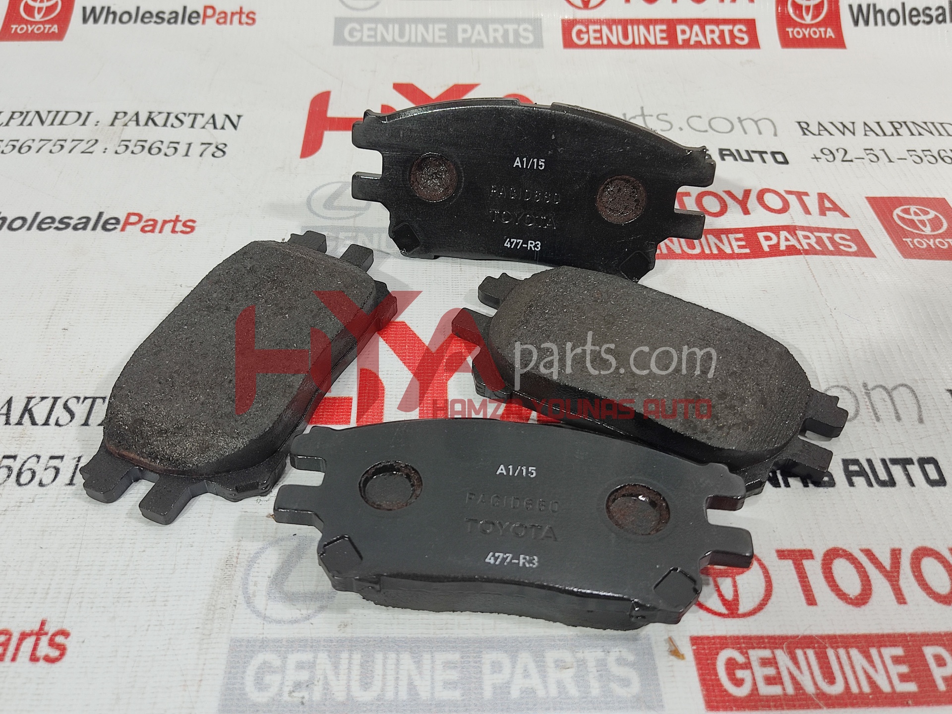 [04465-28490] PAD KIT, DISC BRAKE, FRONT