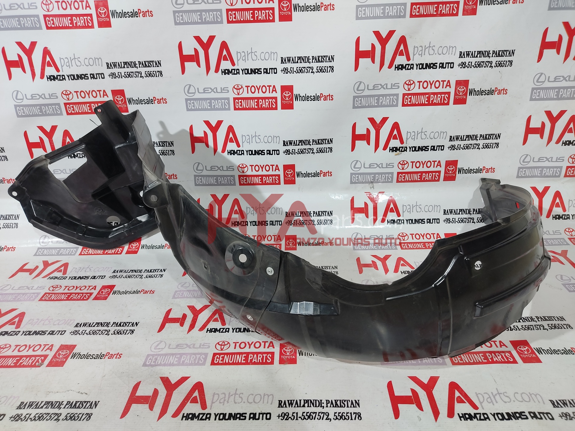 [53876-02440-OP] LINER, FRONT FENDER, LH (FENDER SHIELD)