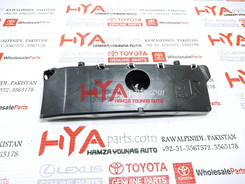 SUPPORT, FRONT BUMPER SIDE, RH (BUMPER SPACER)