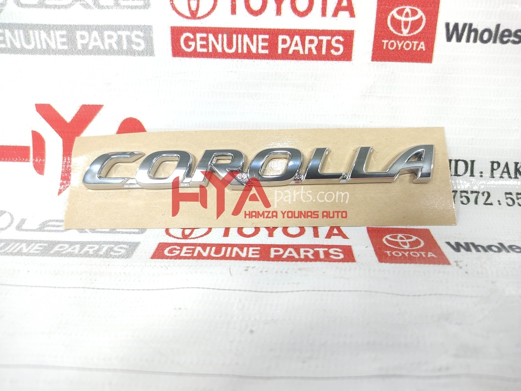 PLATE, BACK DOOR NAME, NO.3