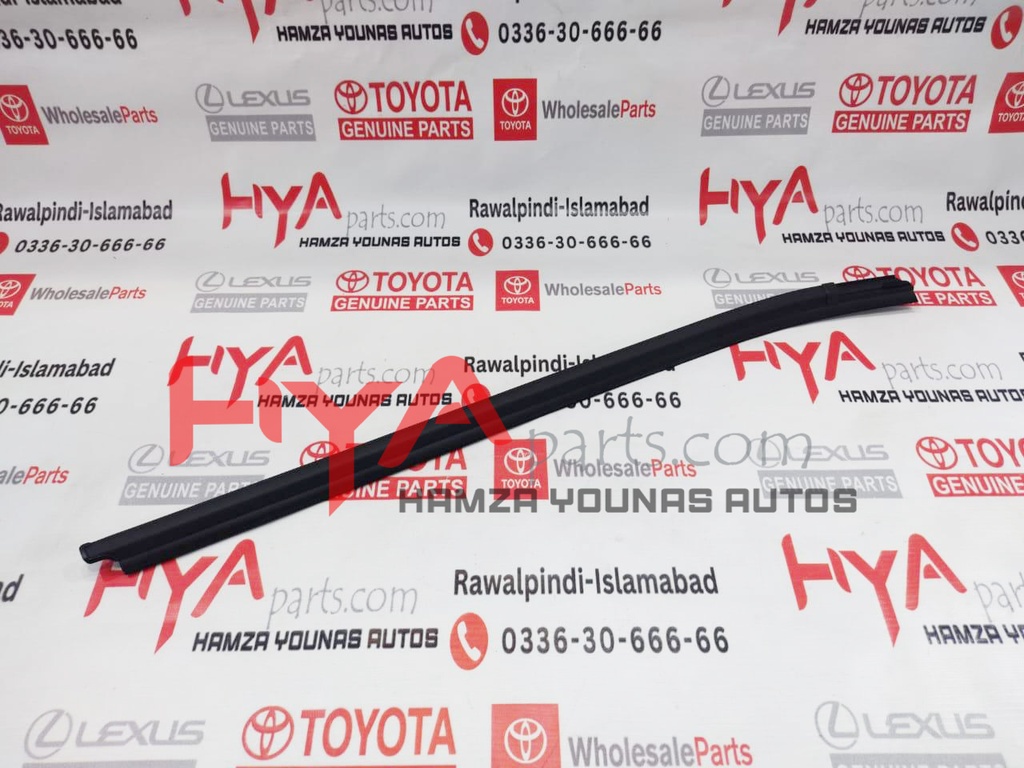 WEATHERSTRIP, REAR DOOR GLASS, OUTER