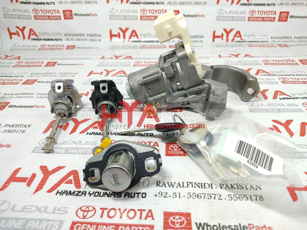 CYLINDER SET, LOCK W/TRANSMITTER HOUSING(LESS MODULE)