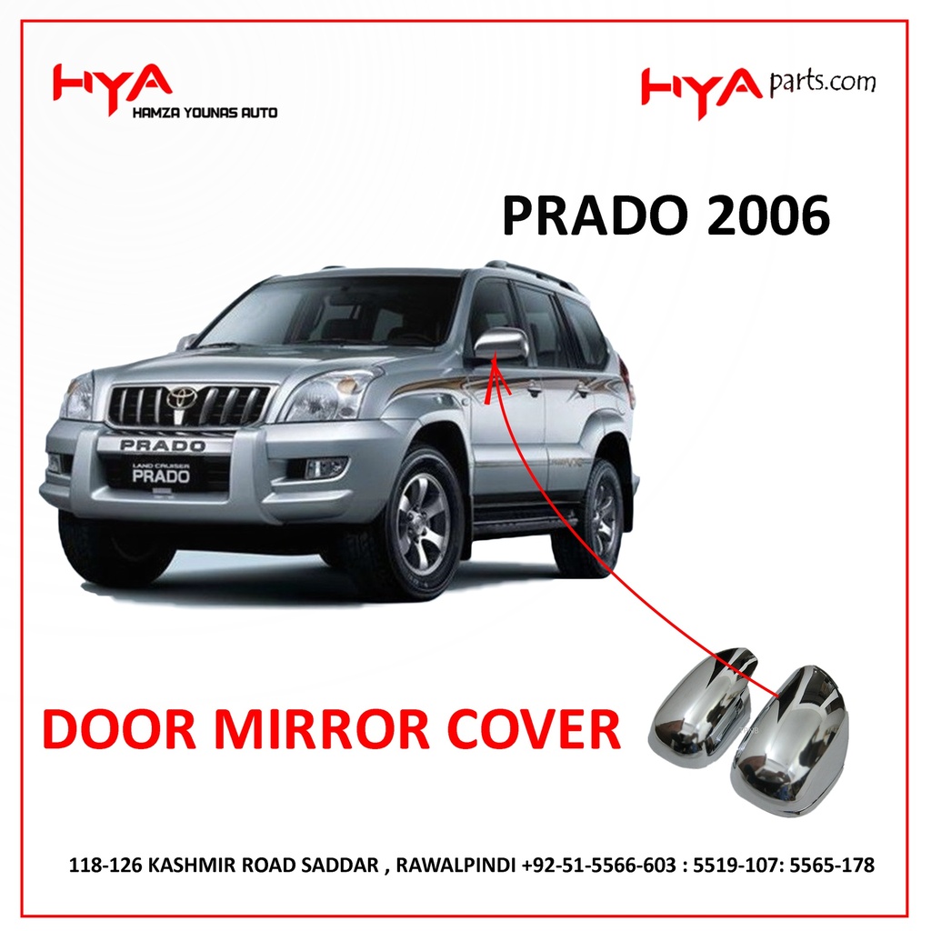 DMC FJ-120 [DOOR MIRROR COVER PRADO 2006]