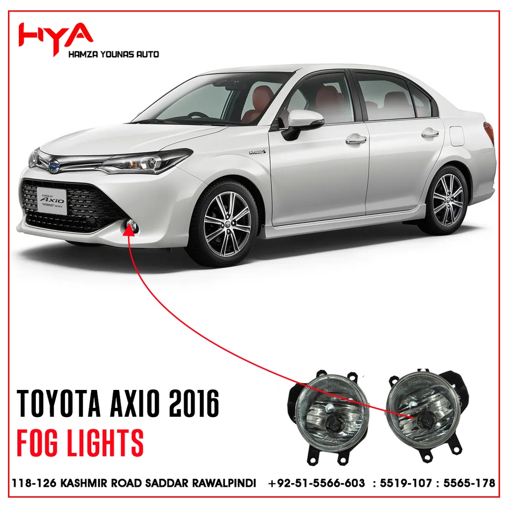 FOG LIGHT SET  AXIO 2015 CHINA