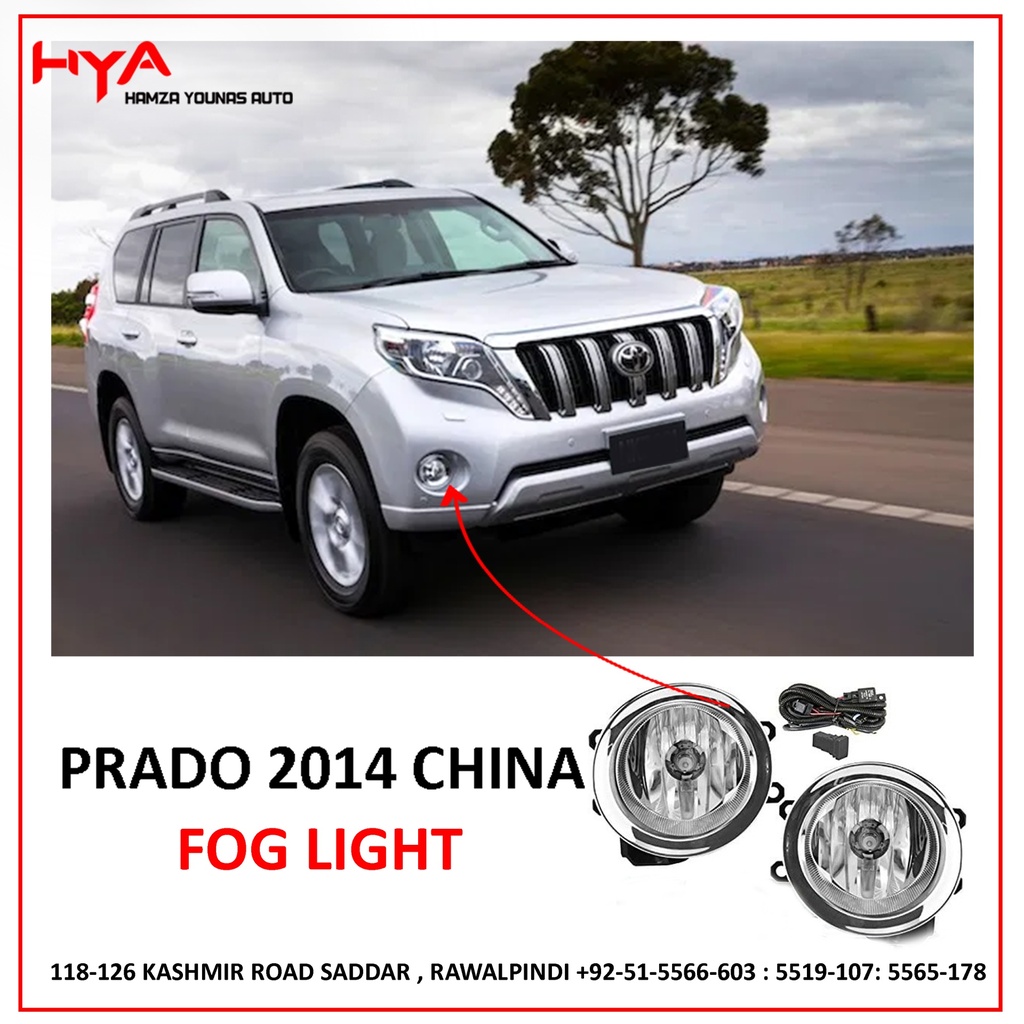 FOG LIGHT SET  PRADO 2014 CHINA
