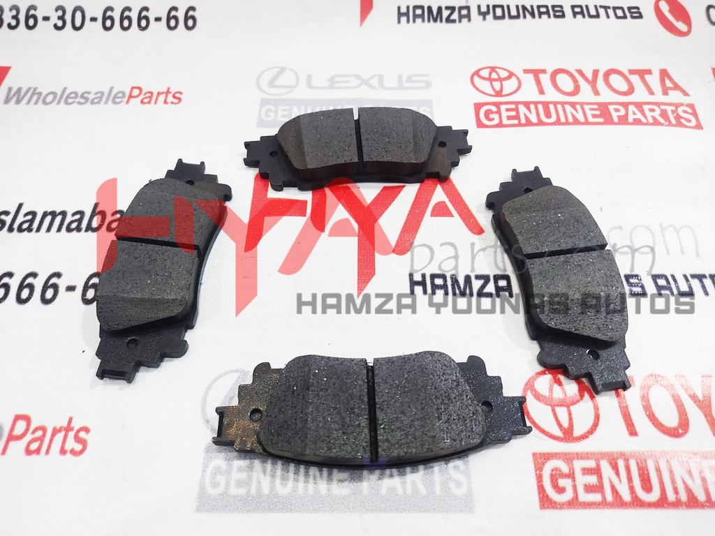 [04466-78020] PAD KIT, DISC BRAKE, REAR