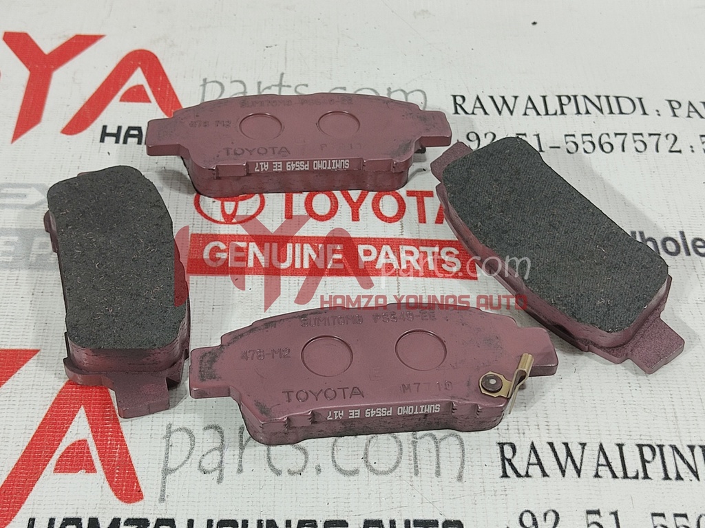 [04466-28080] PAD KIT, DISC BRAKE, REAR